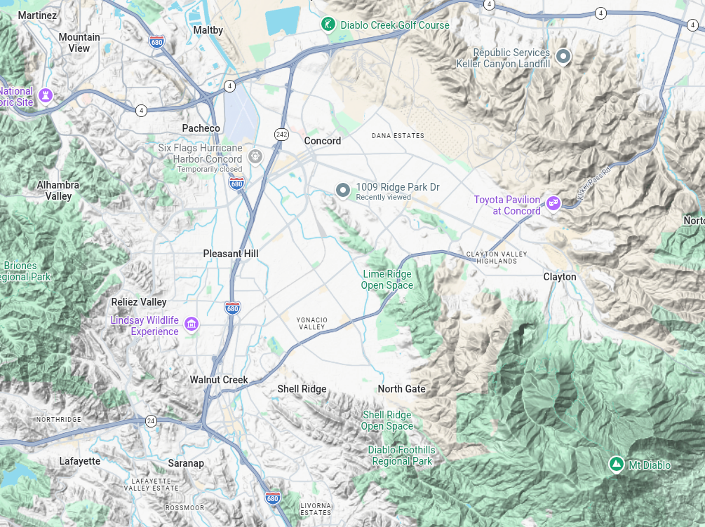 Central Contra Costa County