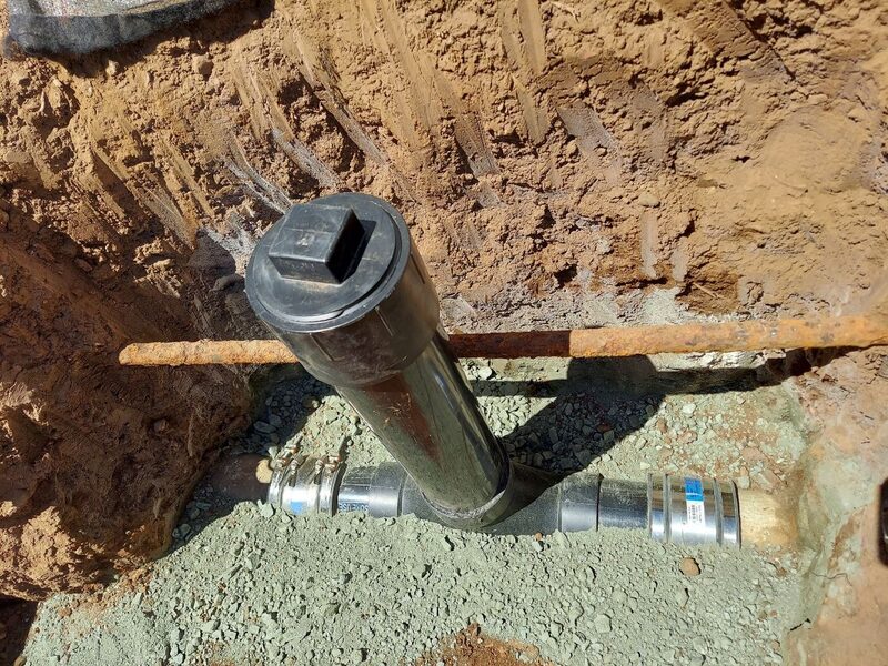 Cleanout installation