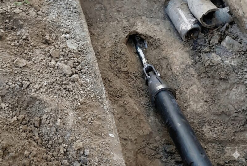 Trenchless sewer replacement